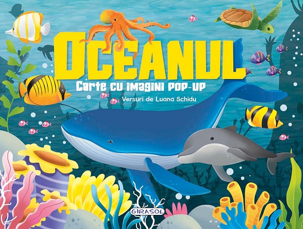 Oceanul. Carte cu imagini pop-up,  – copertă