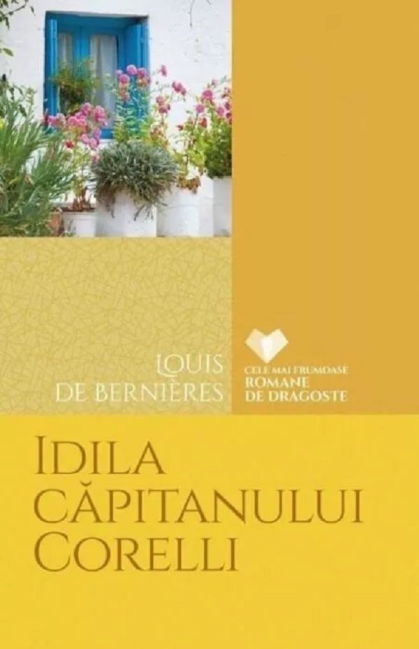 Idila capitanului Corelli, Louis De Bernieres – copertă