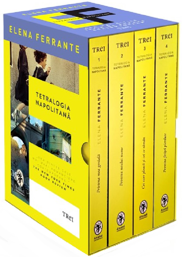 Cartea Pachet: Tetralogia Napolitana (Editie tie-in). 4 Volume de Elena Ferrante