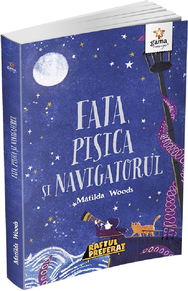 Fata, pisica si navigatorul, Matilda Woods – copertă