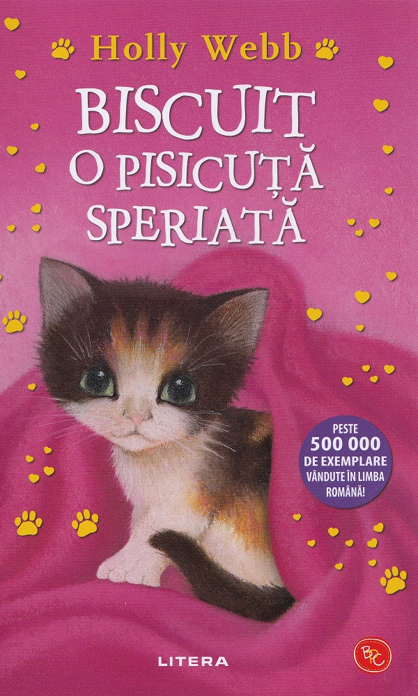 Biscuit, o pisicuta speriata, Holly Webb – copertă