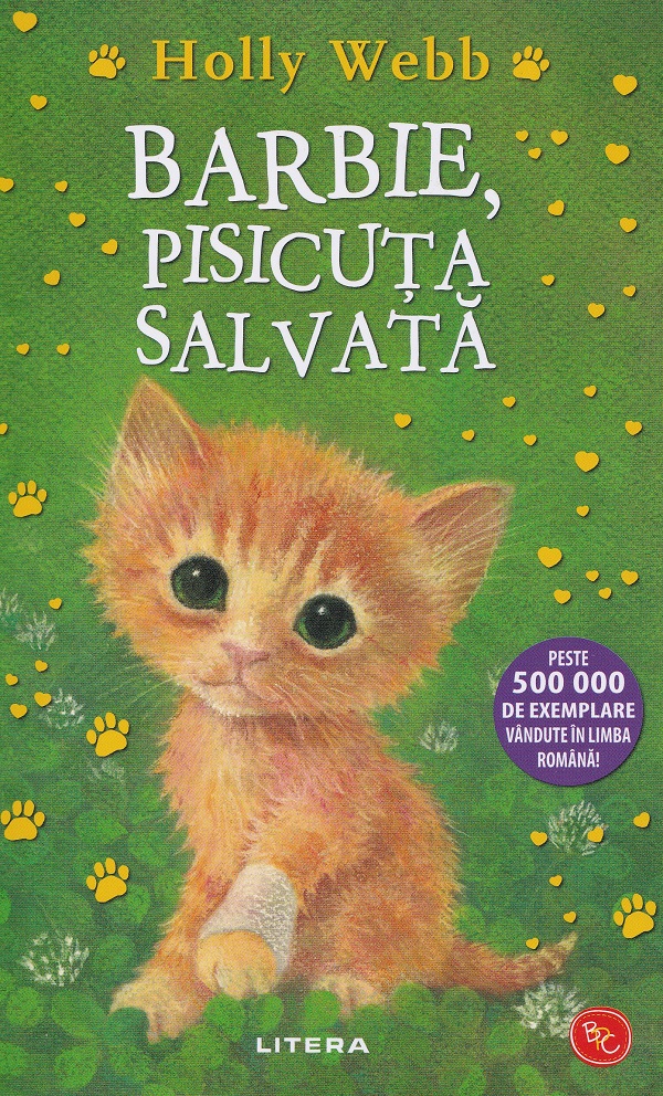 Barbie, pisicuta salvata, Holly Webb – copertă