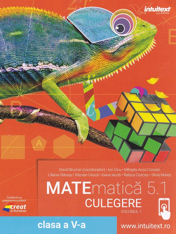 Cartea Matematica 5.1 - Clasa 5 - Culegere Vol.1 de Diverși – Editura INTUITEXT