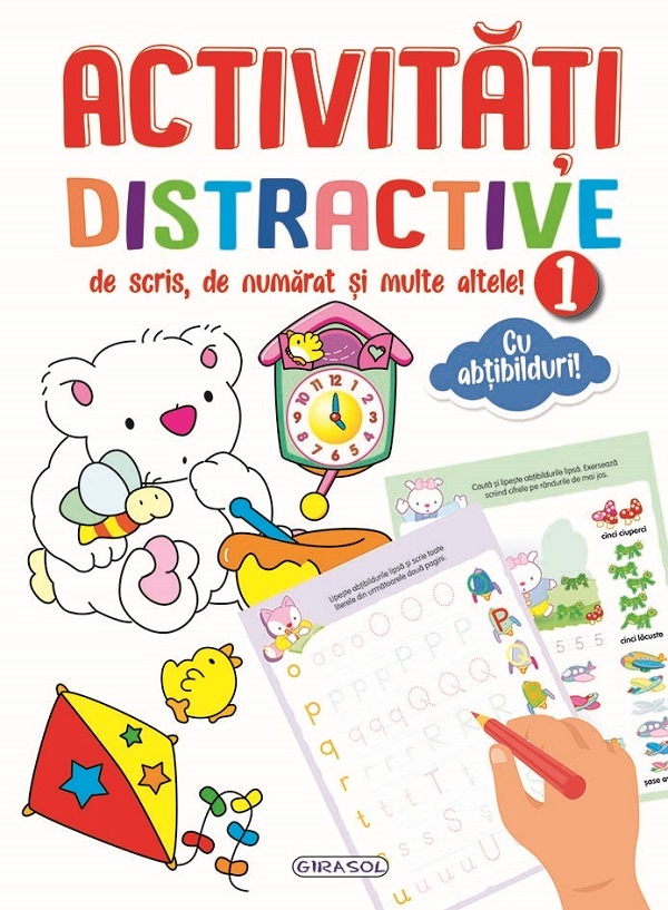 Activitati distractive de scris, de numarat si multe altele! 1,  – copertă