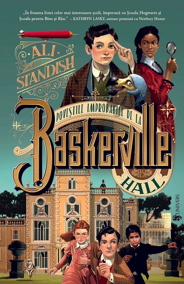 Povestile improbabile de la Baskerville Hall, Ali Standish – copertă