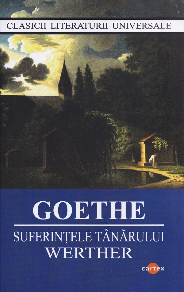Suferintele tanarului Werther, J.W. Goethe – copertă