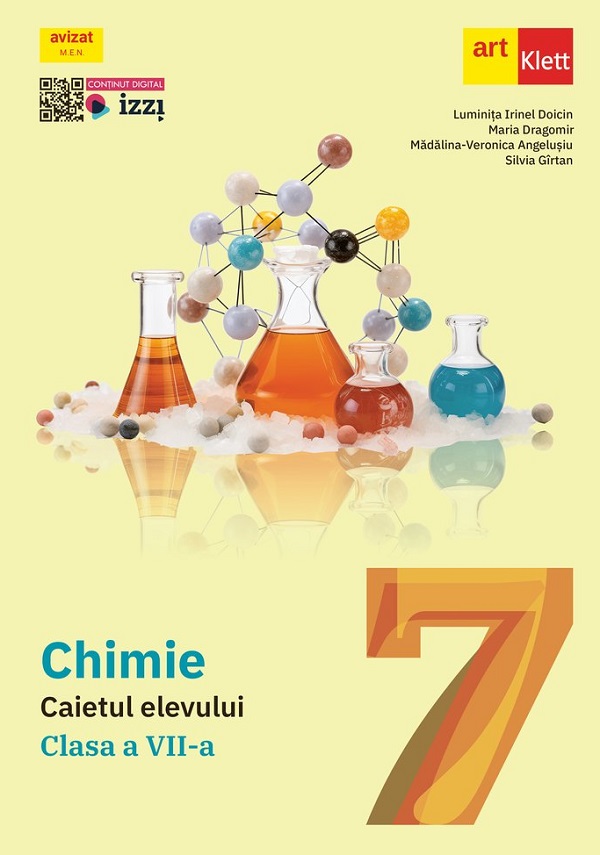 Cartea Chimie - Clasa 7 - Caietul elevului de Maria Dragomir, Madalina Veronica Angelusiu, Silvia Girtan, Luminita Irinel Doicin
