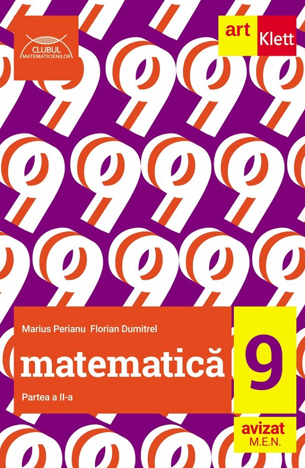Matematica - Clasa 9 Partea 2, Marius Perianu, Florian Dumitrel – copertă