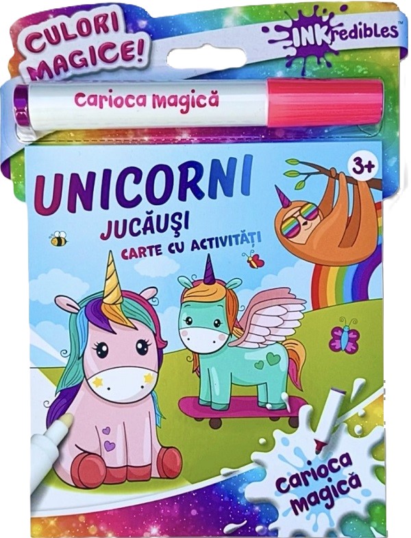 Cartea Unicorni jucausi. Carioca magica. Carte cu activitati – Editura FLAMINGO