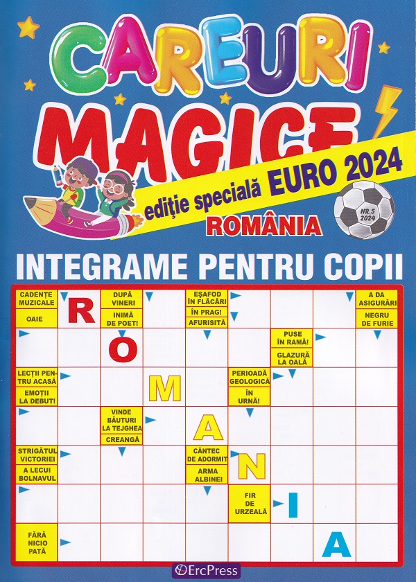 Careuri magice nr.5. Integrame pentru copii, Petrica Aidimireanu – copertă