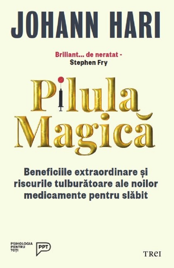 Pilula magica, Johann Hari – copertă