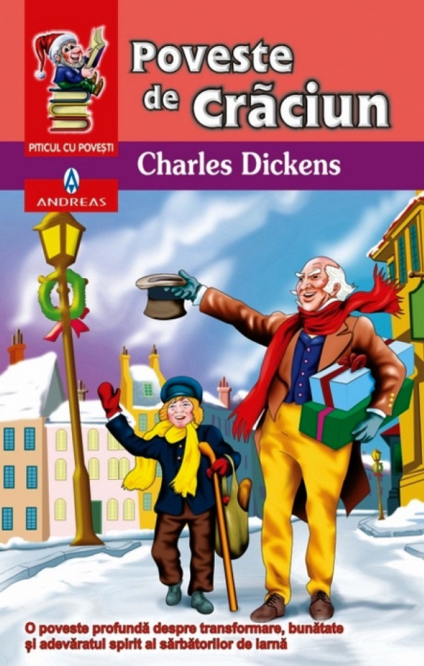 Poveste de Craciun, Charles Dickens – copertă