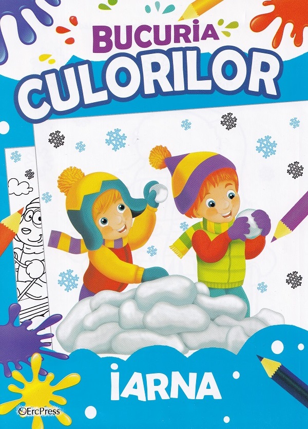 Bucuria culorilor. Iarna,  – copertă