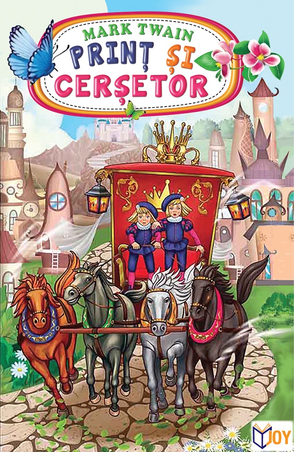 Print si cersetor, Mark Twain – copertă