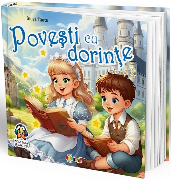 Povesti cu dorinte Vol.2, Inesa Tautu – copertă