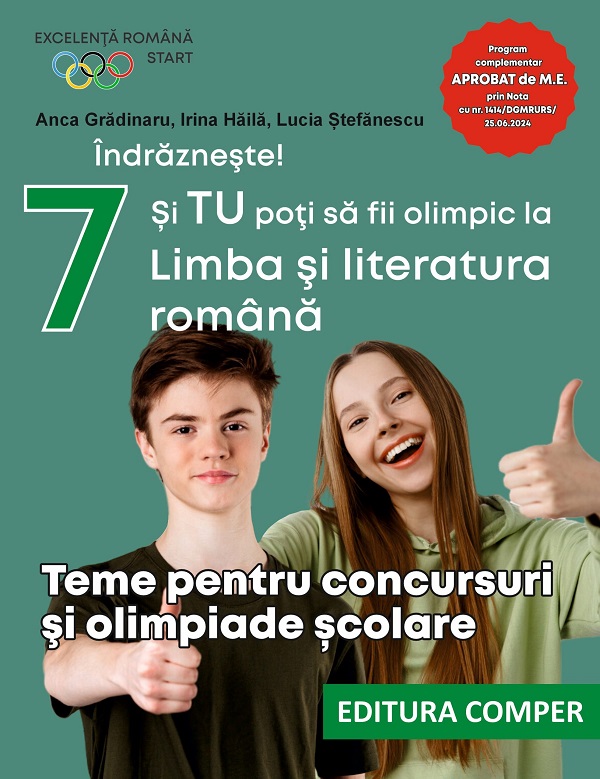 Cartea Teme pentru concursuri si olimpiade scolare - Clasa 7 de Anca Gradinaru, Irina Haila, Lucia Stefanescu