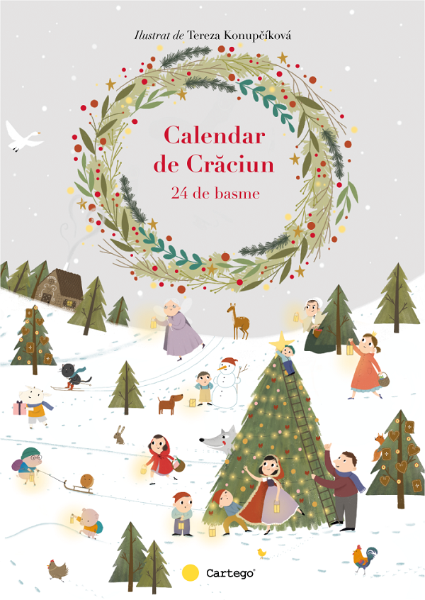 Cartea Calendar de Craciun. 24 de basme de Sarka Krejcova – Editura CARTEGO