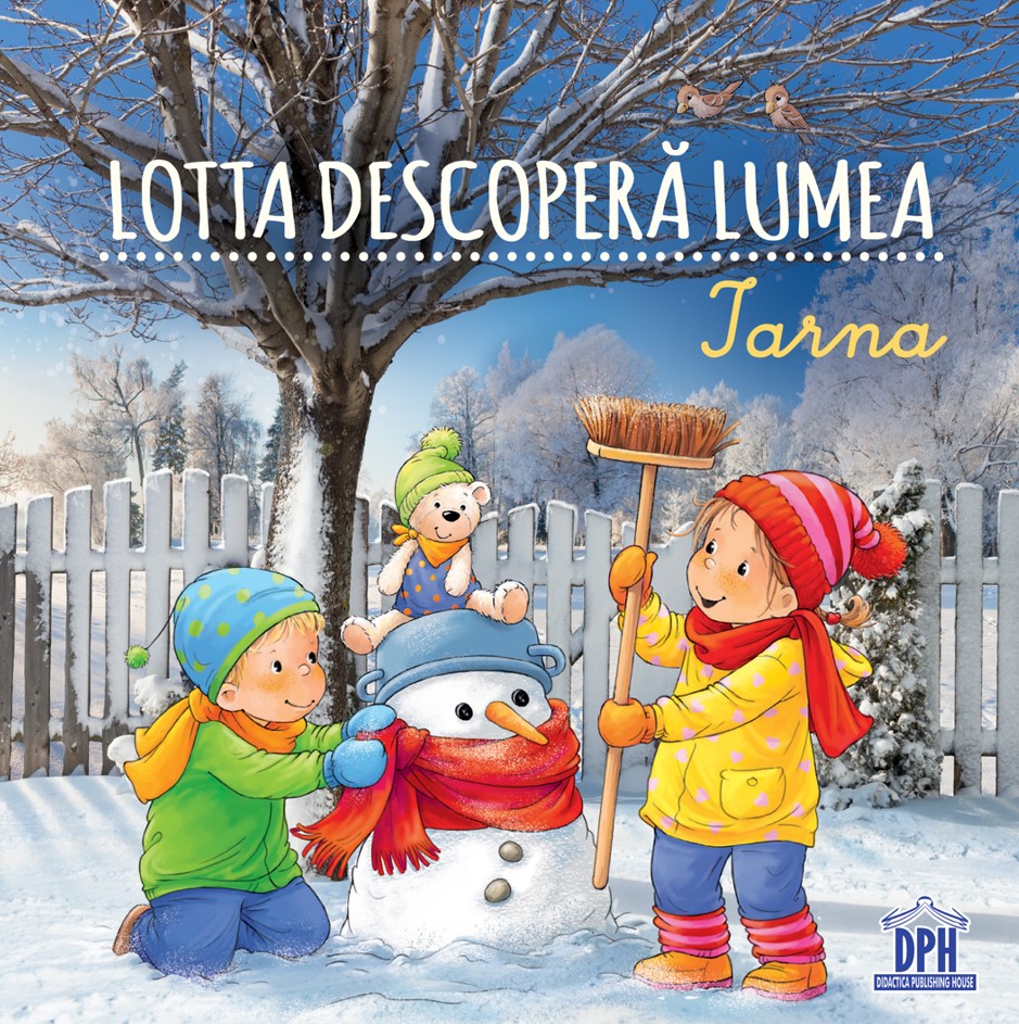 Lotta descopera lumea. Iarna, Sandra Grimm – copertă