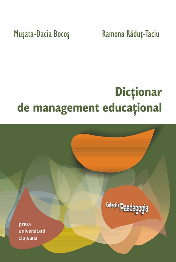 Dictionar de management educational, Musata-Dacia Bocos, Ramona Radut-Taciu – copertă