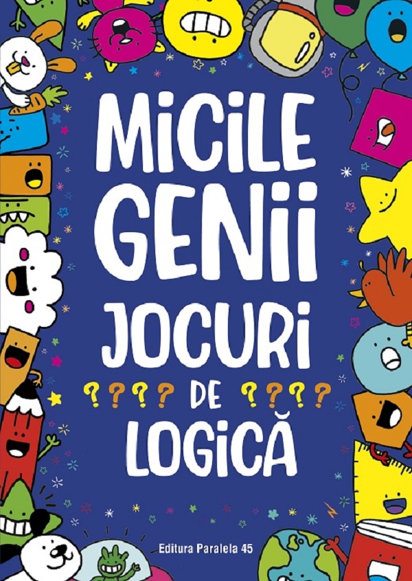 Micile genii. Jocuri de logica, Gareth Moore – copertă