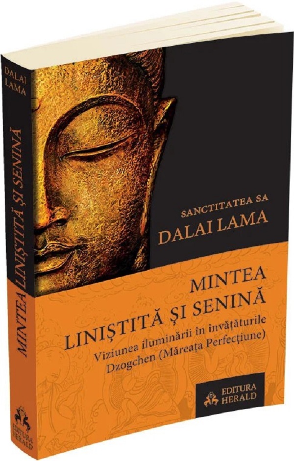 Mintea linistita si senina, Dalai Lama – copertă