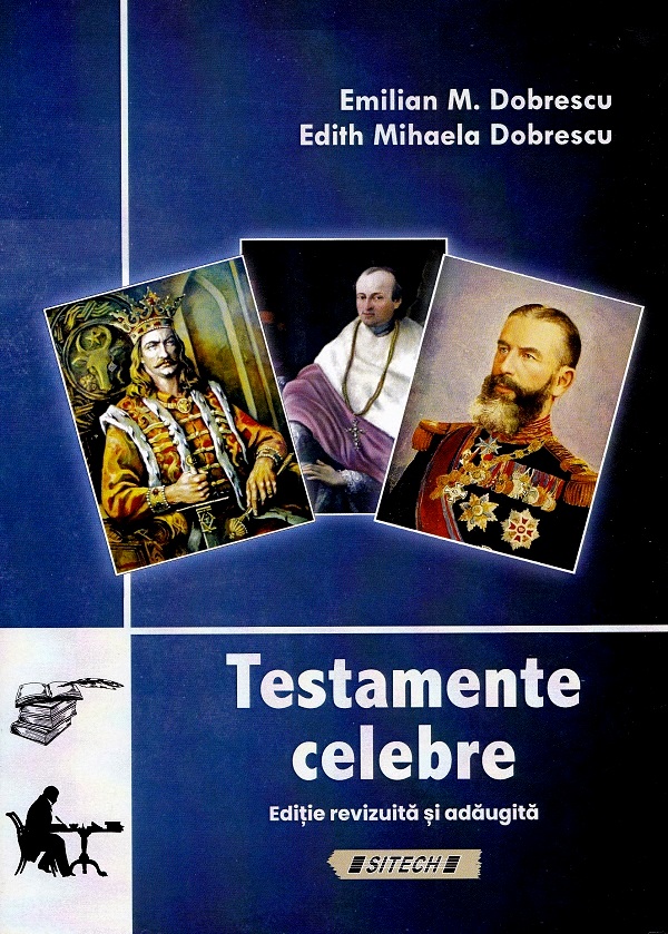 Cartea Testamente celebre de Edith Mihaela Dobrescu