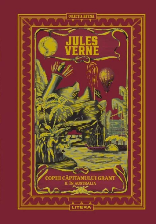 Cartea Copiii capitanului Grant. In Australia de Jules Verne