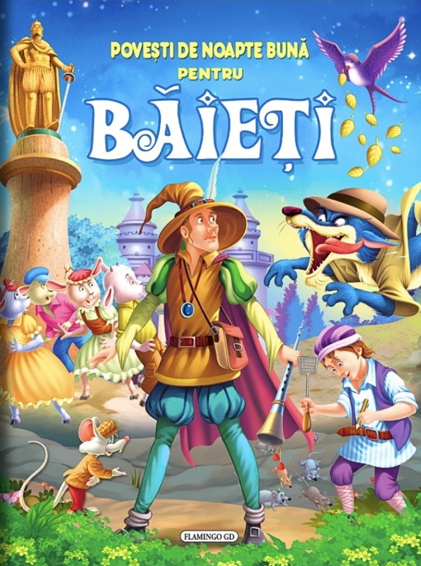 Povesti de noapte buna pentru baieti,  – copertă