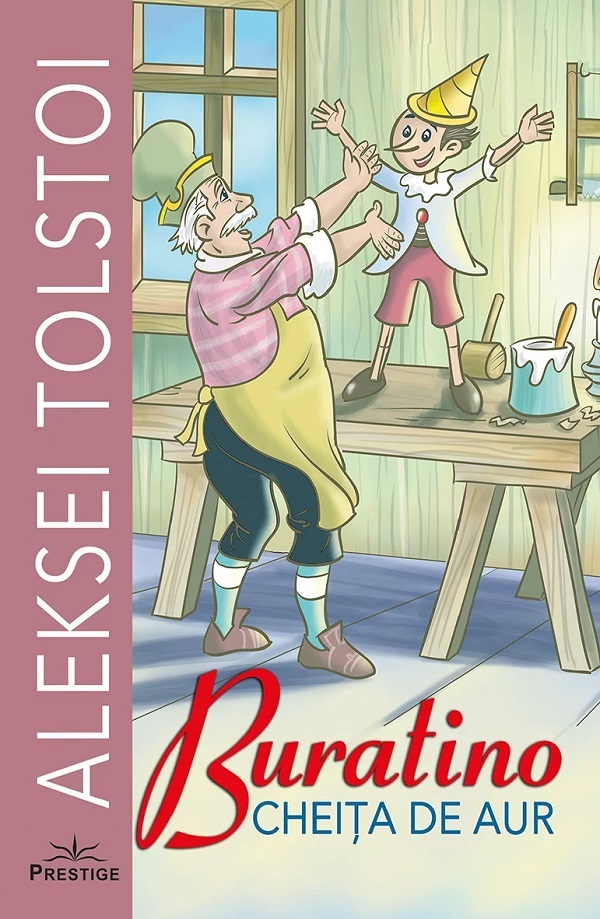 Buratino. Cheita de aur, Aleksei Tolstoi – copertă
