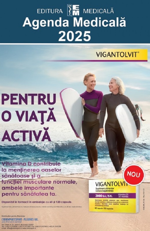 Agenda medicala 2025,  – copertă