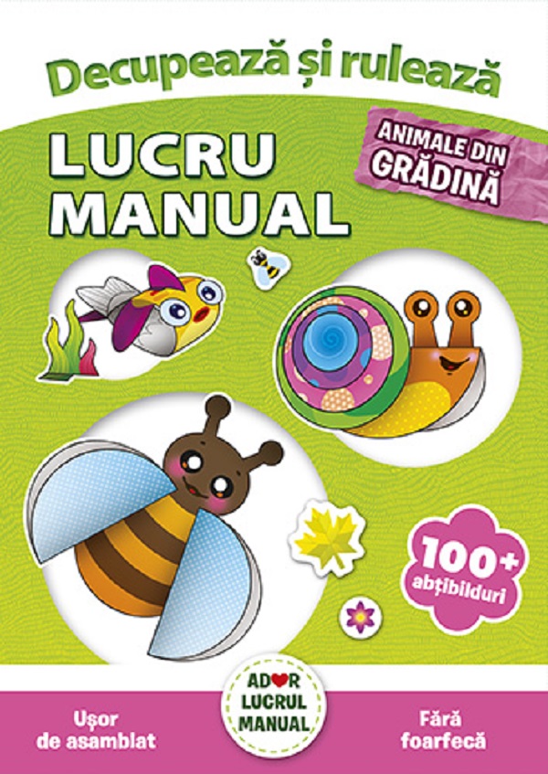 Cartea Lucru manual. Animale din gradina