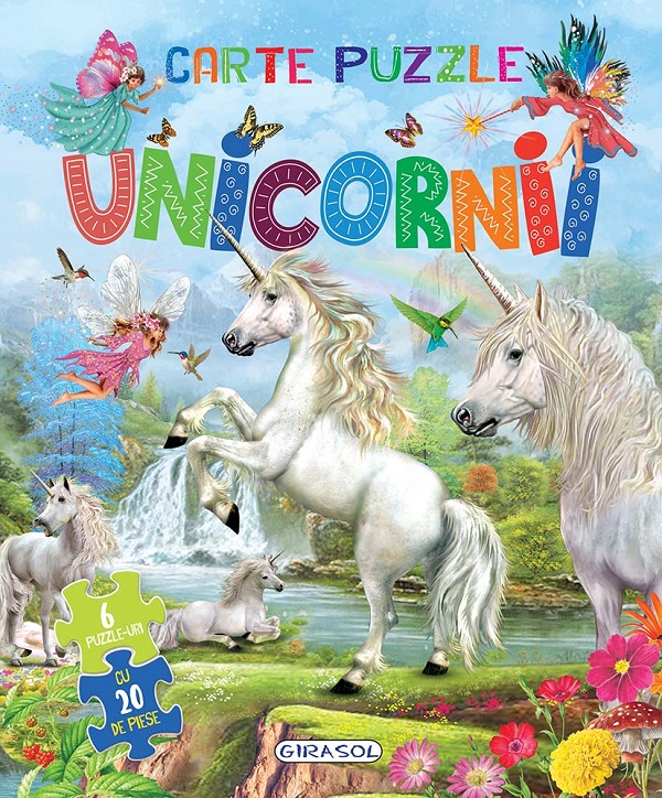 Unicornii. Carte puzzle,  – copertă