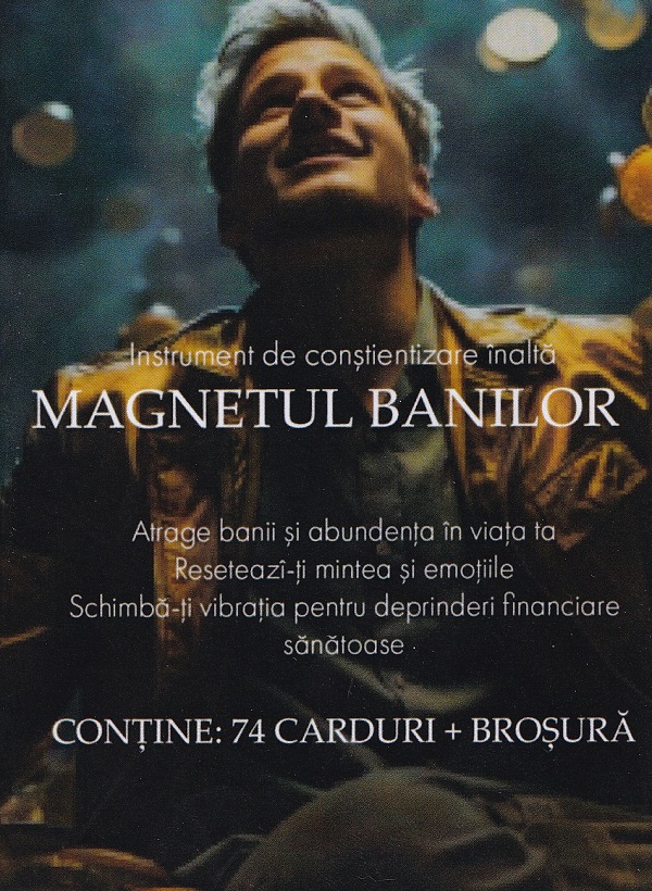 Cartea Magnetul banilor. 74 carduri – Editura FLUXYMEDIA