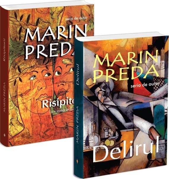 Pachet 2 volume: . Risipitorii + Delirul, Marin Preda – copertă