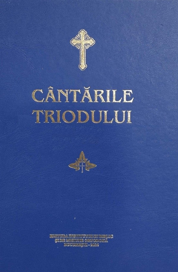 Cantarile Triodului,  – copertă