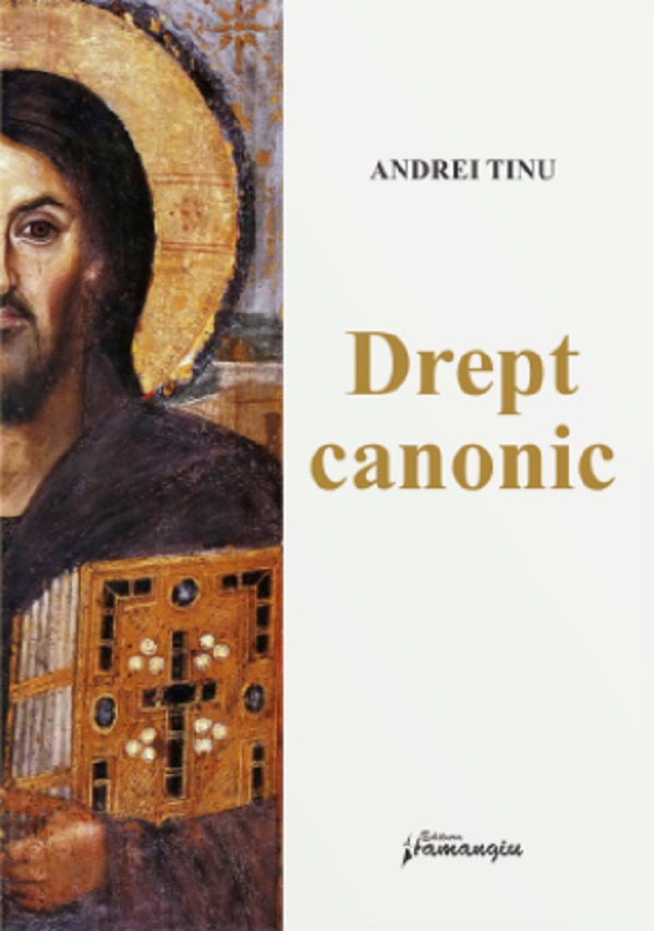 Drept canonic, Andrei Tinu – copertă