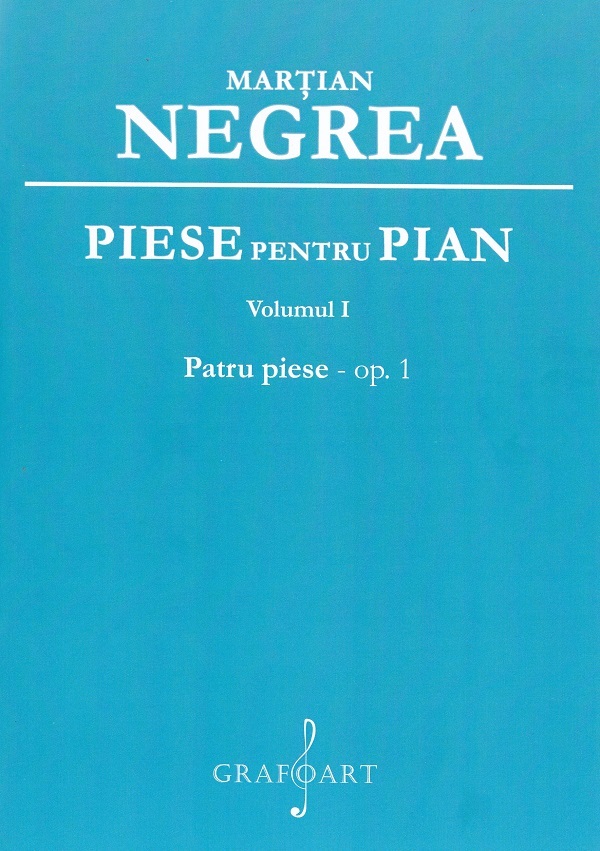 Cartea Piese pentru pian Vol.1: Patru piese op.1
