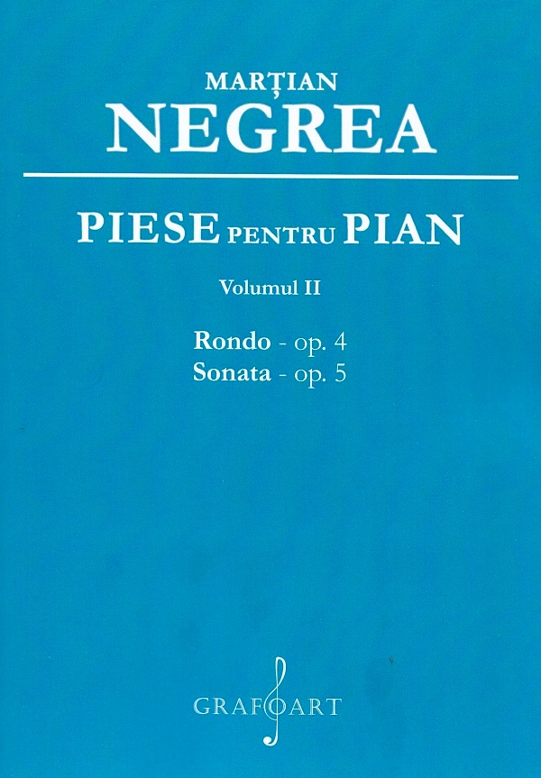 Cartea Piese pentru pian Vol.2: Rondo op.4, Sonata op.5