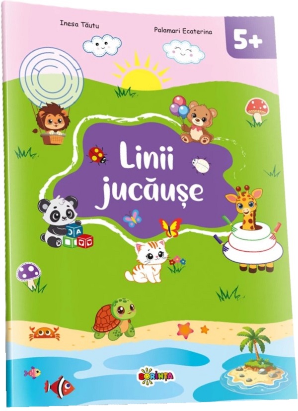 Cartea Linii jucause 5 ani+ de Palamari Ecaterina, Inesa Tautu