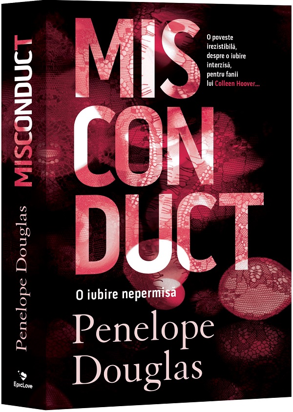 Misconduct. O iubire nepermisa, Penelope Douglas – copertă