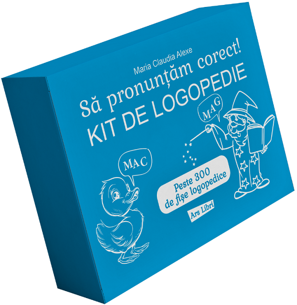 Cartea Sa pronuntam corect! Kit de logopedie de Maria Claudia Alexe