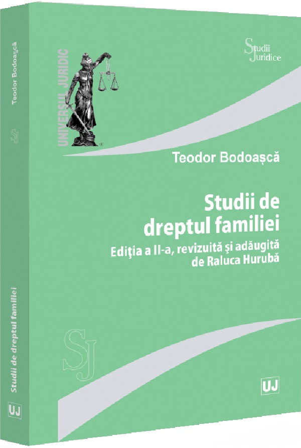 Cartea Studii de dreptul familiei Ed.2