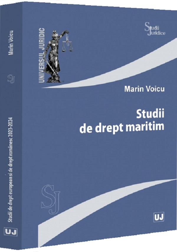 Studii de drept maritim, Marin Voicu – copertă