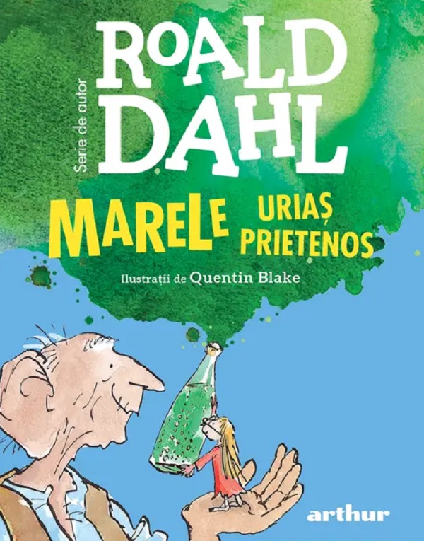 Marele Urias Prietenos, Roald Dahl – copertă