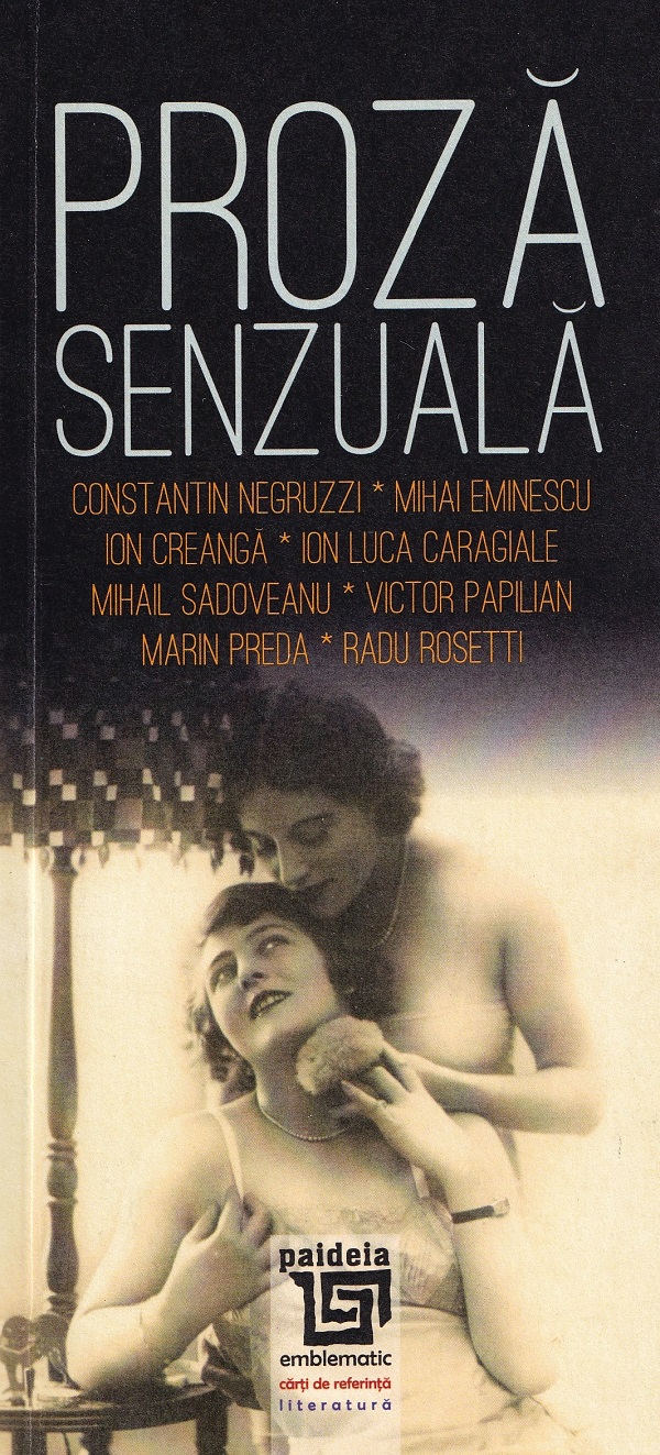 Proza senzuala: scriitori romani, Diverși – copertă