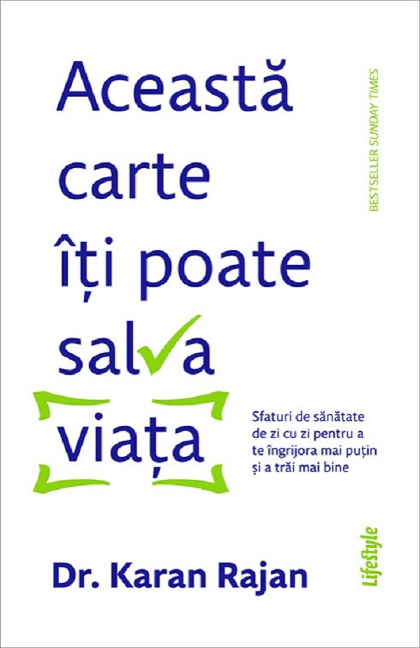 Cartea Aceasta carte iti poate salva viata de Karan Rajan