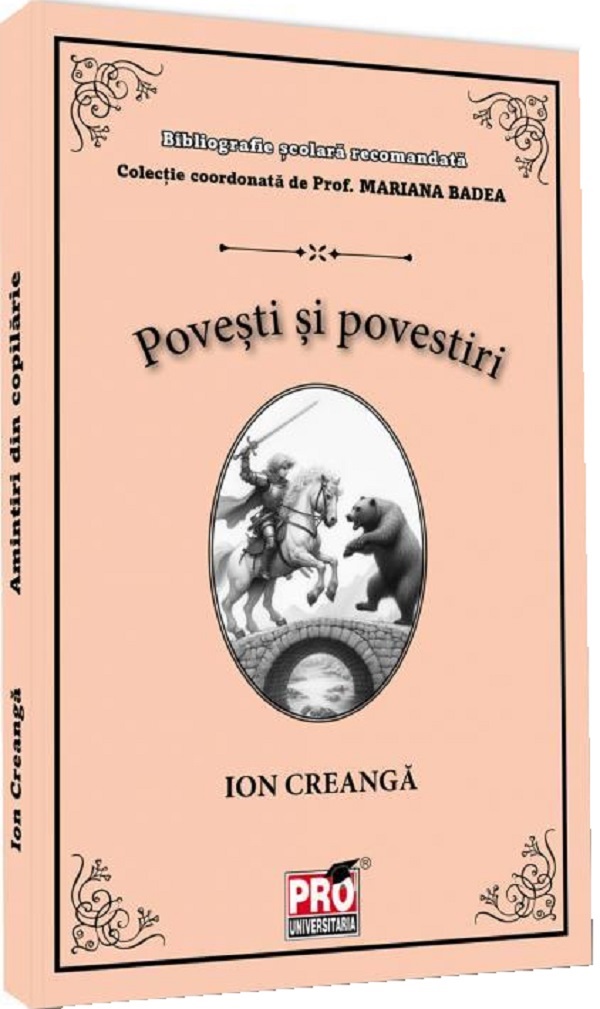 Povesti si povestiri, Ion Creanga – copertă
