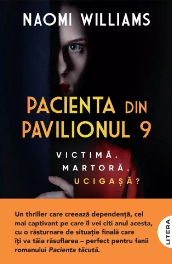 Pacienta din pavilionul 9, Naomi Williams – copertă