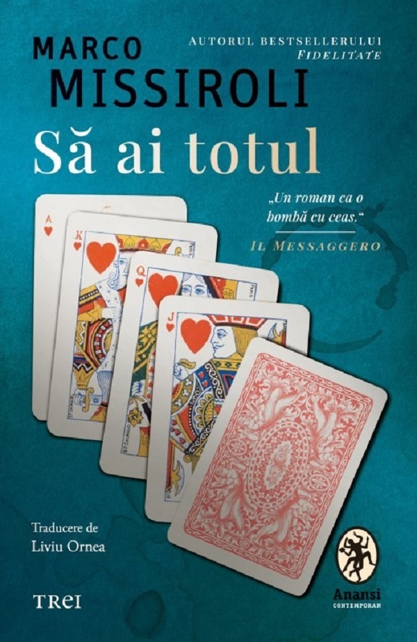 Sa ai totul, Marco Missiroli – copertă