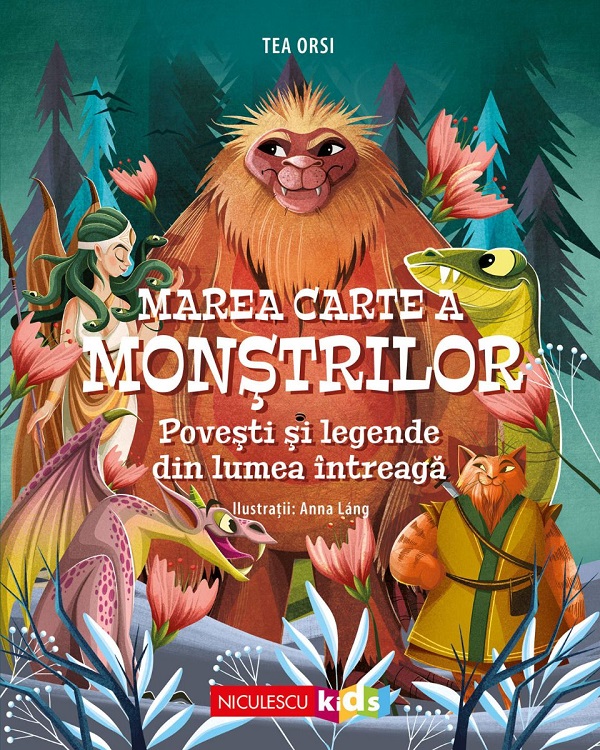 Cartea Marea carte a monstrilor de Tea Orsi